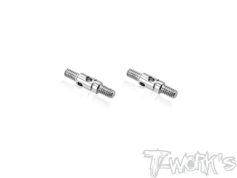 TP-222-B   64 Titanium Turnbuckle M2 x 12mm ( For Team Associated RC28 ) 2pcs.