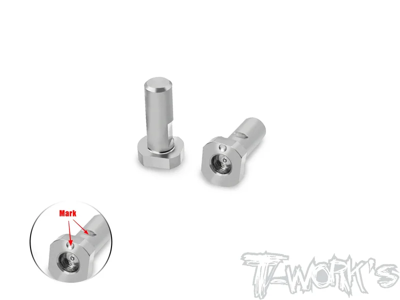 TP-223    64 Titanium King Pin S/L  ( Kyosho MP11 ) 2pcs.