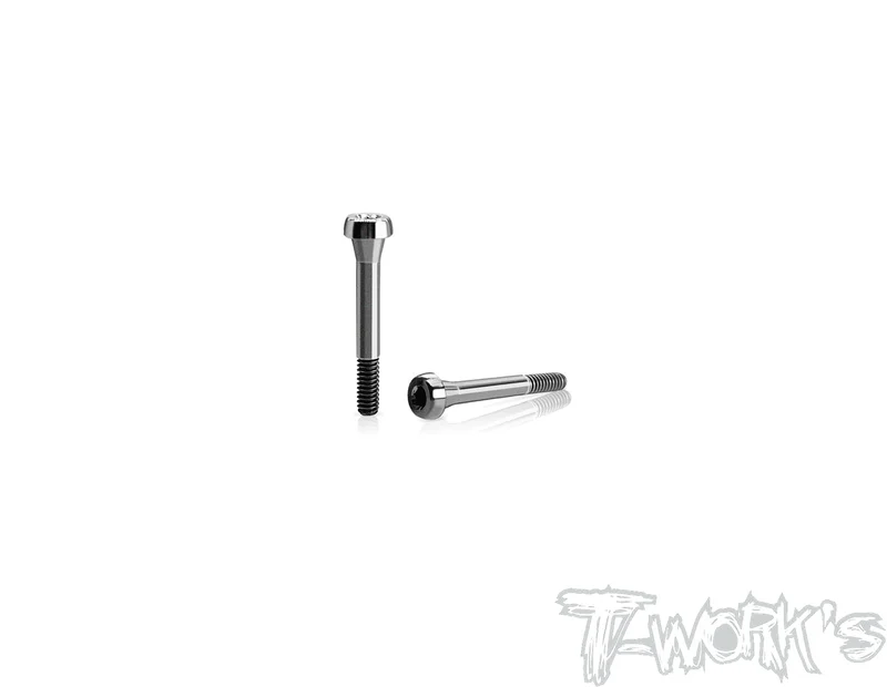TP-800R-C64 Titanium Body Shell Front End Downtravel Screw ( For Awesomatix A800R/A800RR ) 2pcs.