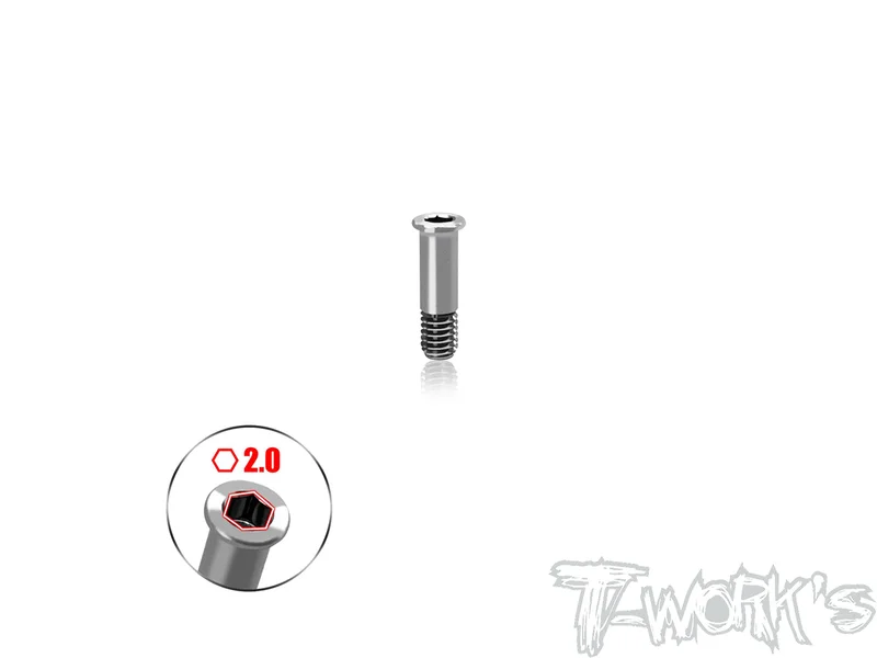 TP-800R-D64 Titanium Belt Tension bearing screw ( For Awesomatix A800R/A800RR ) 1pcs.