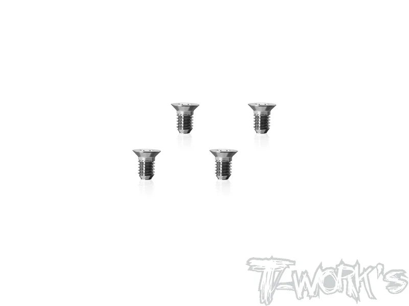 TP-800R-H-564 Titanium Centering Lower Head Screw 3 x 5mm ( For Awesomatix A800R/A800RR ) 4pcs.