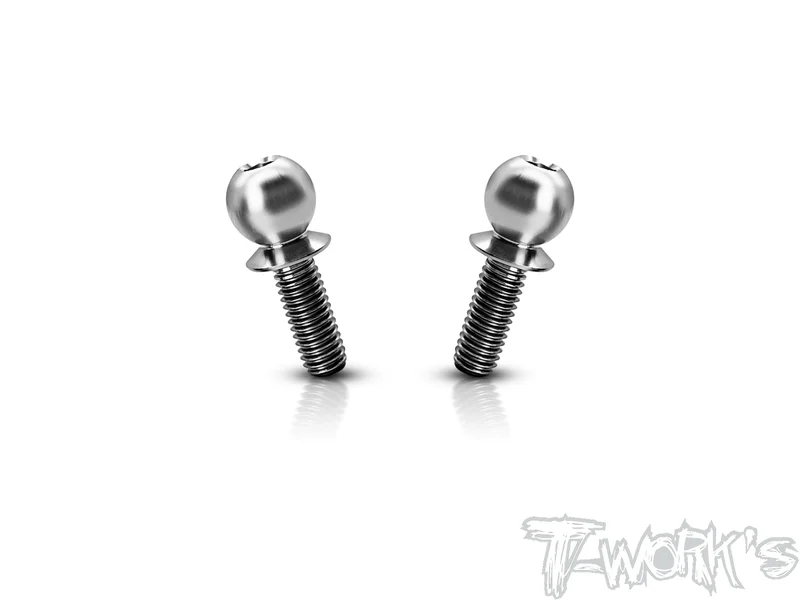 TP-AE-C64 Titanium Ball End Short 5.5x8mm ( For Team Associated TC8 ) 2pcs.
