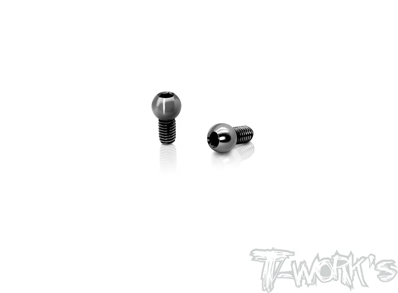 TP-X4-F64 Titanium 4.9 x 4mm Antiroll Ball Stud ( For Xray X4 / X4'23 / X4F'24 ) 2pcs.