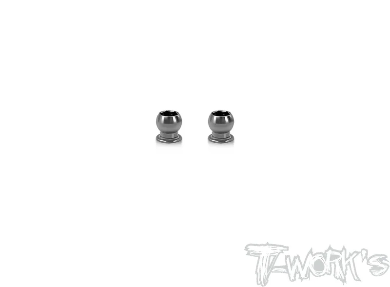 TP-X4-G64 Titanium 4.9mm Pivot Ball With 3mm Hex ( For Xray X4'23 / X4F'24 /X1'24/X4F'25 /X4F'26/XP10/X10'26) 2pcs.