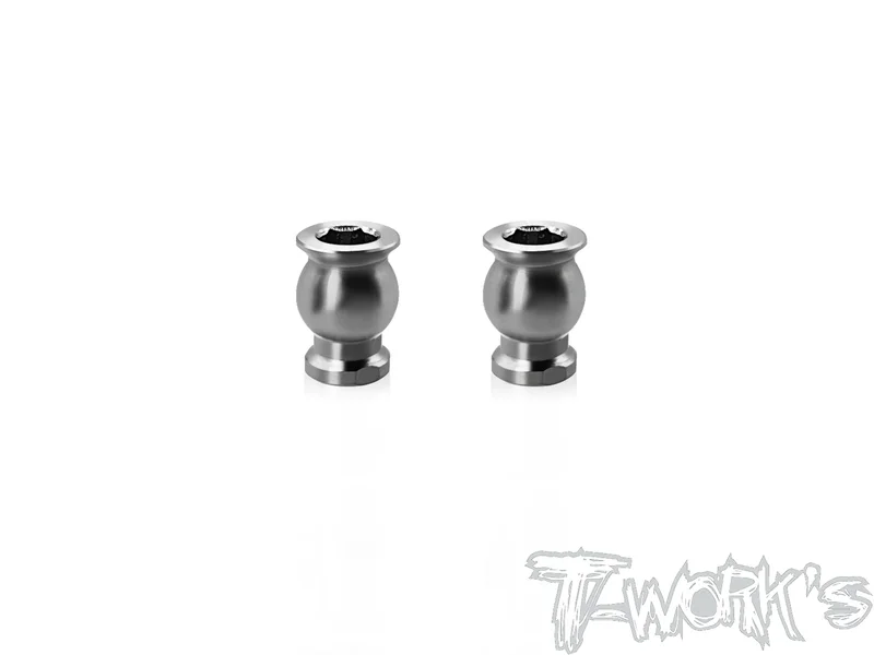 TP-X4-O64 Titanium Lower Arm Ball Universal 4.9mm With Hex( For Xray X4'26 ) 2pcs.