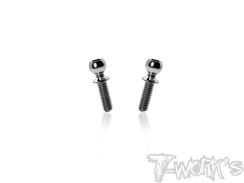 TP-X4-R64 Titanium Ball End 4.9x9mm Thread( For Xray X4'26 ) 2pcs.