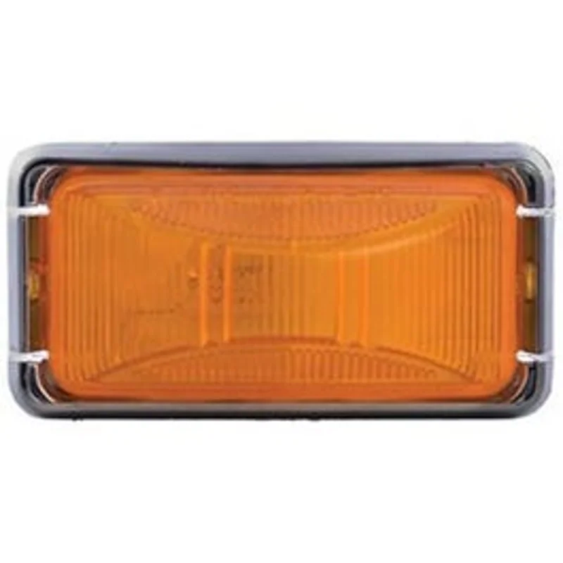 Trailer Marker Light Kit, Amber, 2.5 x 1.25-In.