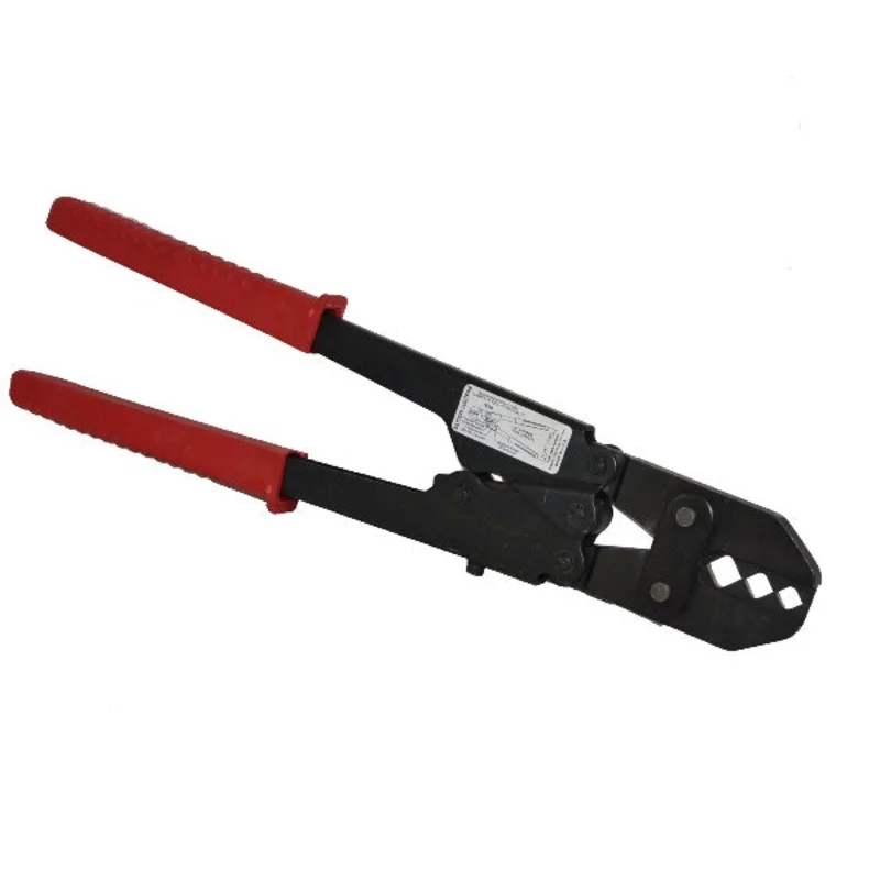 TRIPLE CAVITY BATTERY TERMINAL CLAMP & CABLE LUG CRIMP TOOL