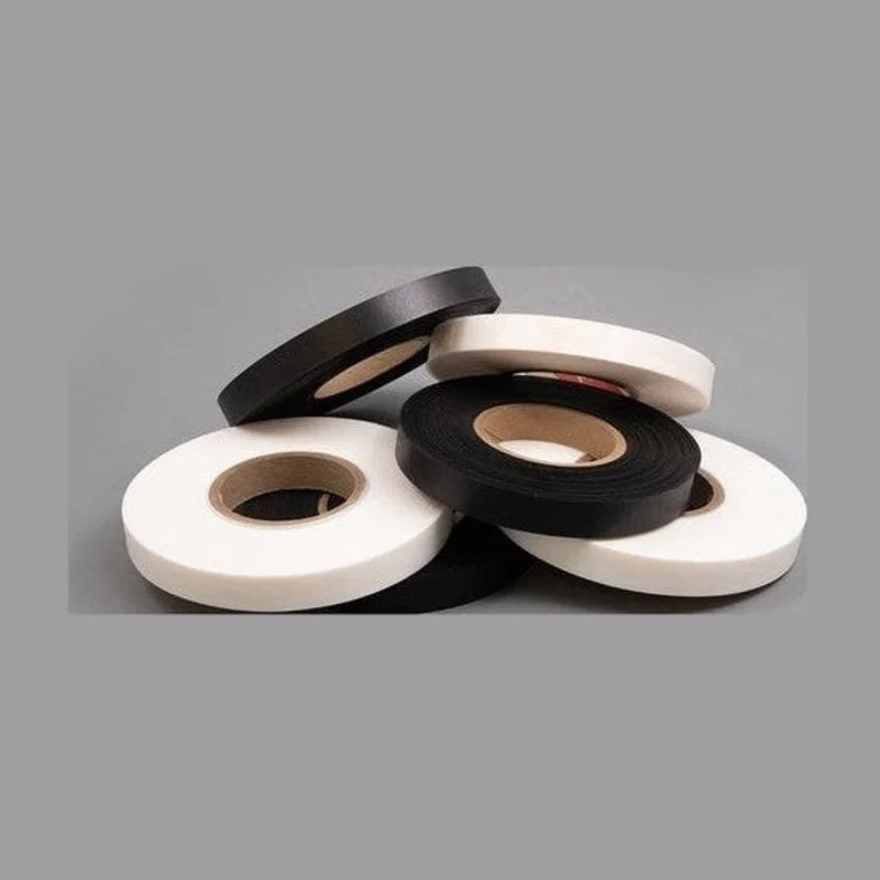 Trivantage Fabric Bonding Tapes - Black, White, Flame Retardant, Variety of Sizes White