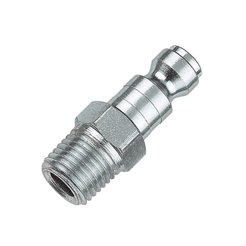 Tru-flate 3/8" T Design x 3/8" MNPT Steel Plug
