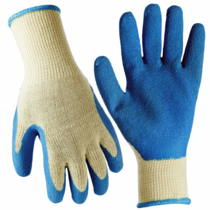 True Grip Work Gloves Latex Coated Palm