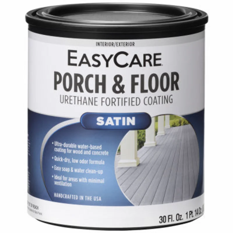 True Value Easy Care Porch & Floor Interior/Exterior Coating Urethane Fortified Satin Deep Base