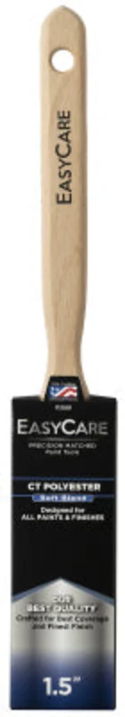 True Value EasyCare Flat Sash Paint Brush Wood Handle