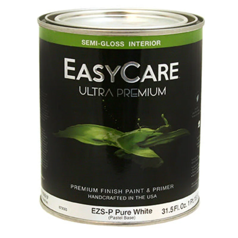 True Value EasyCare Ultra Premium Interior Latex Paint & Primer Pure White Pastel Base Semi-Gloss