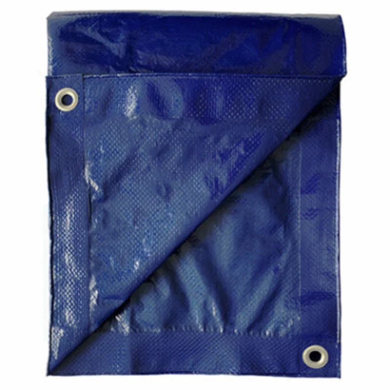 TruGuard Storage Tarp Cover Blue Polyethylene Blue