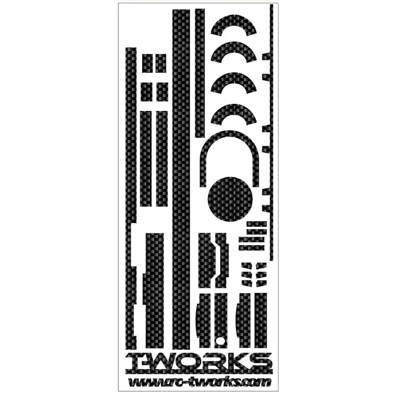 TS-036 Shiny Graphite Sticker (For KO 3D Extension Unit)