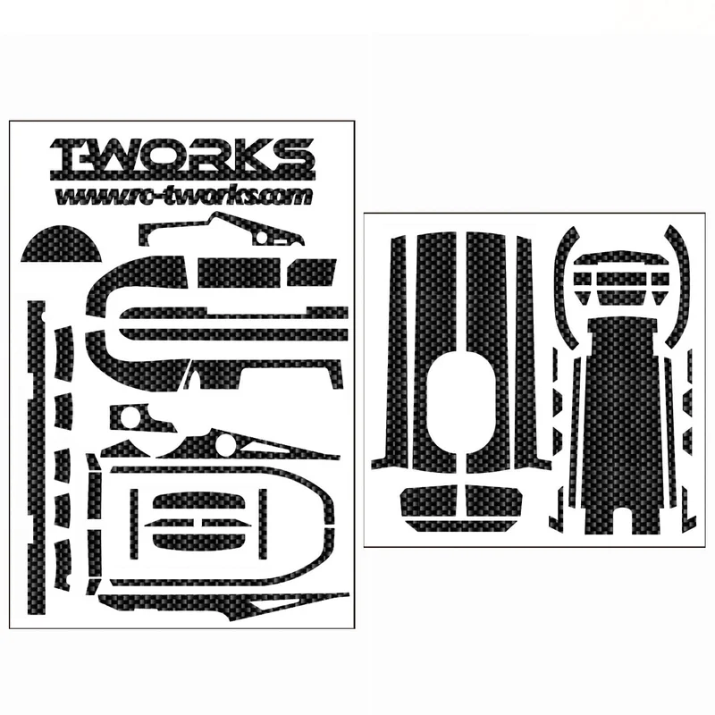 TS-038 Shiny Graphite Sticker Futaba 4PV
