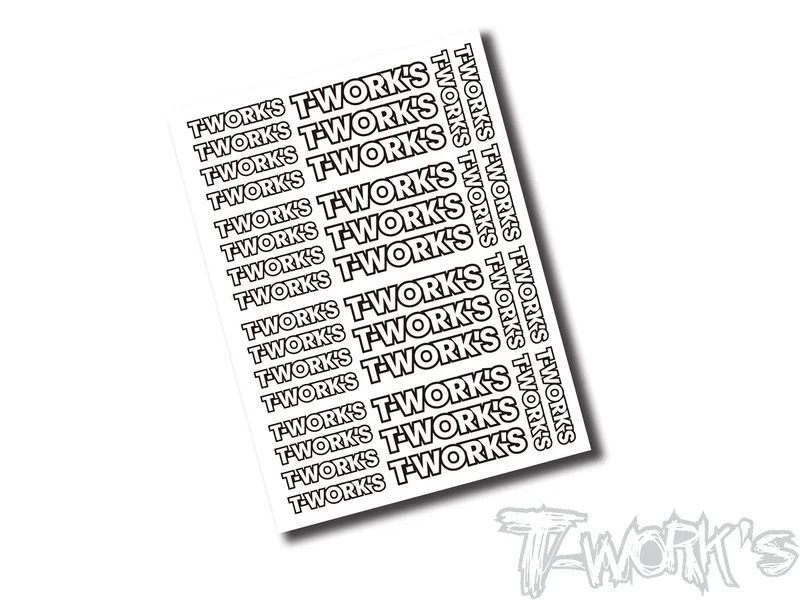 TS-039C T-Work's Team White Decal C
