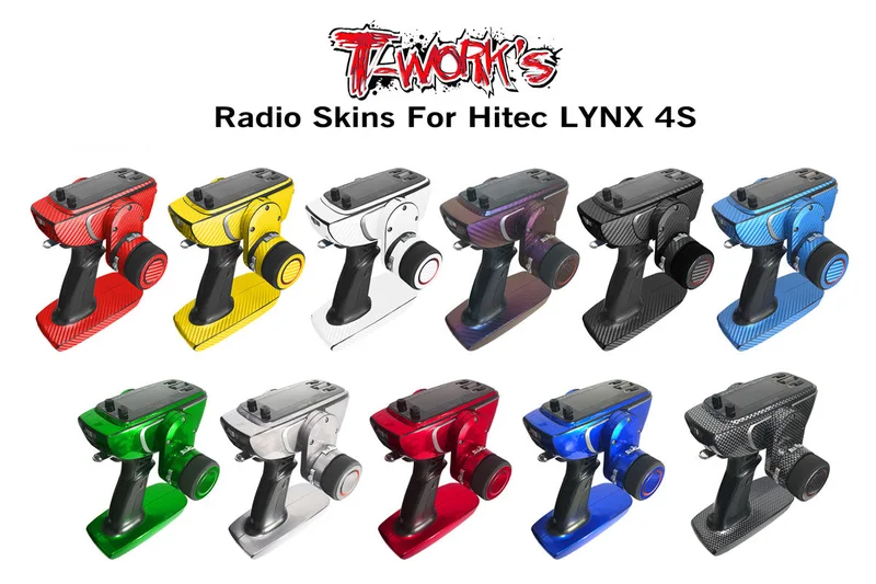 TS-052 3D Graphite Sticker (For Hitec LYNX 4S )6Colors