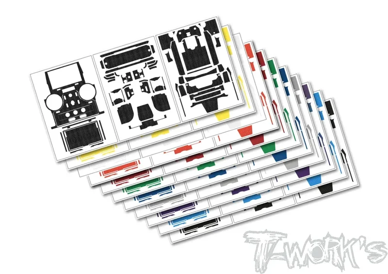 TS-062 3D Sticker ( For Flysky PL18 ) 6colors
