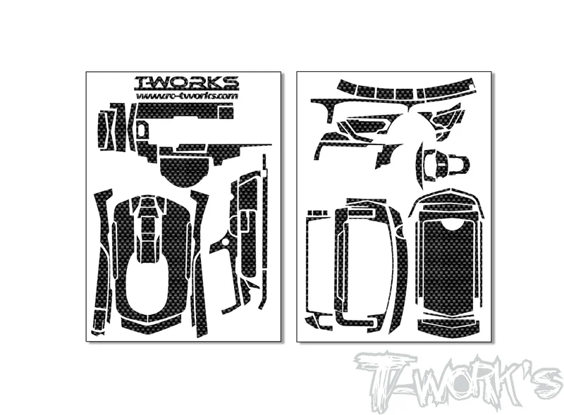 TS-069Shiny Graphite Radio Skin Sticker ( For Sanwa MT-5 )