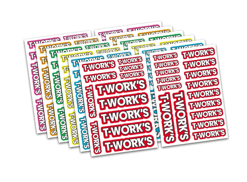 TS-070 Team T-Work's Color Decal 6colors