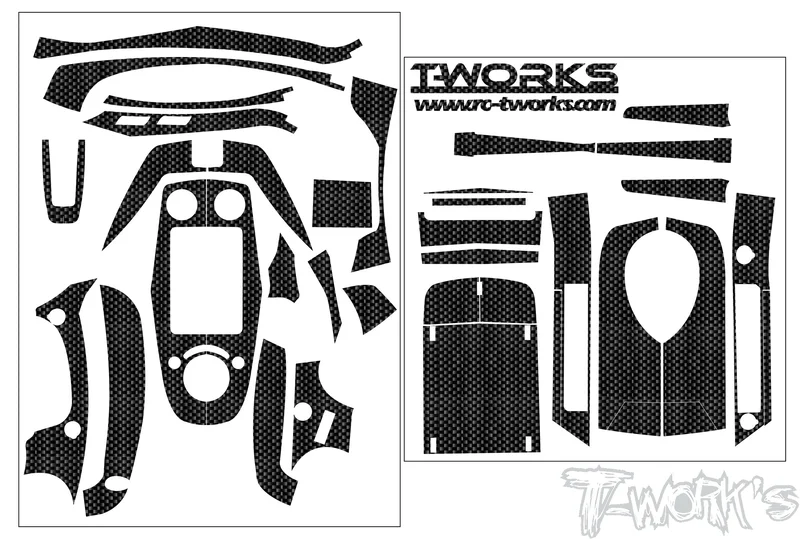 TS-077 Shiny Graphite Radio Skin Sticker ( For FLYSKY GT-5 )