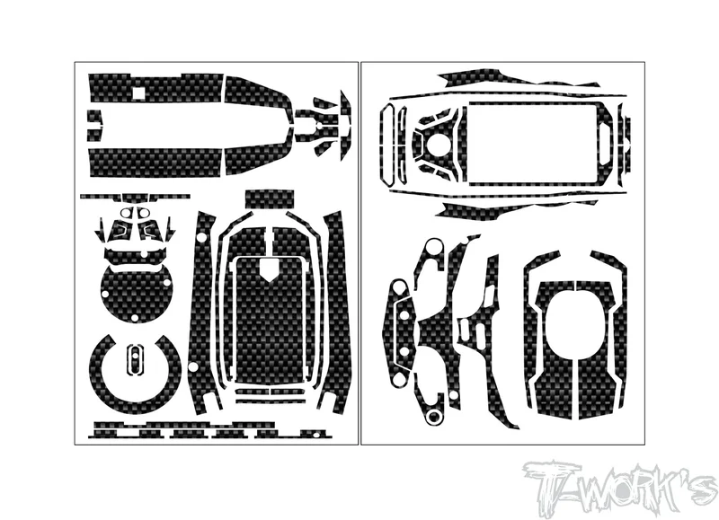TS-081 Shiny Graphite Radio Skin Sticker ( For FLYSKY FS-G11P )