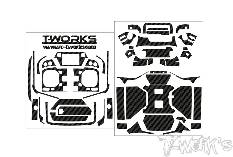 TS-088 3D Graphite Radio Skin Sticker ( For FUTABA T32MZ WC ) 6colors