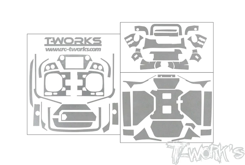 TS-088M Metal Chrome Radio Skin Sticker ( For FUTABA T32MZ WC ) 4 Colors