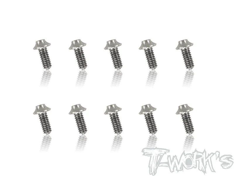 TSS-U 64 Titanium M2 Hex. Socket UFO Head Screw