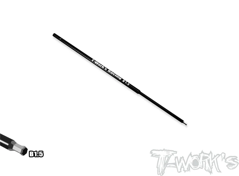 TT-026-B1.5 HSS Hex Ball Wrench Replacement Tip 1.5 x 120mm