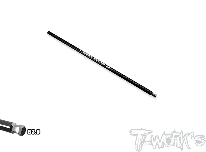 TT-026-B3.0 HSS Hex Ball Wrench Replacement Tip 3.0 x 120mm