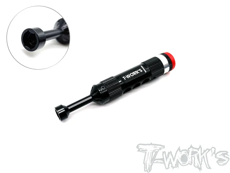 TT-060-MTC2Hard Coated 7075-T6 Mugen MTC2/MTC2R Lower Arm Pivot Insert Nut Driver