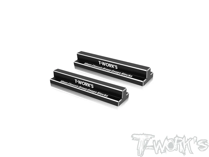 TT-129-A 10mm Chassis Droop Gauge Blocks ( 2pcs. )