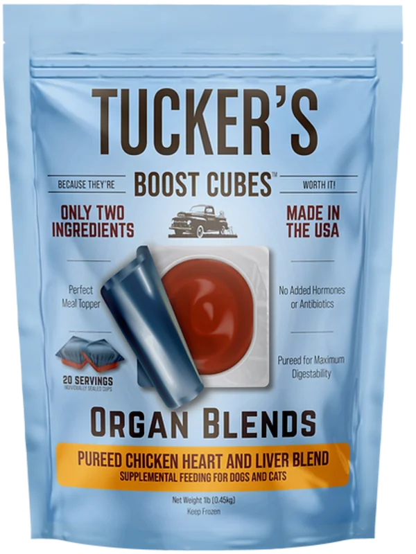 Tucker's Pureed Chicken Heart and Liver Blend