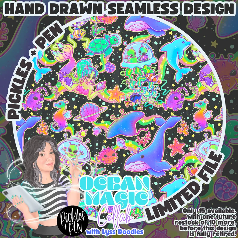 UFOs Under The Sea SMLSS [LIMITED] BLACK SMLSS