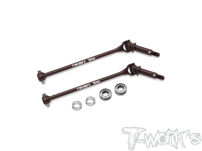 UJ-B74.2-F Steel Front Universal Joint Set 75mm ( For Team Associated RC10 B74.2/74.1 ) 2pcs.