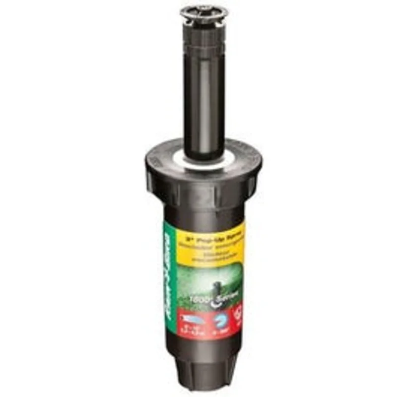 Underground Sprinkler Head, Adjustable Pattern, 3-In. Pop Up, 8-Ft. Spray