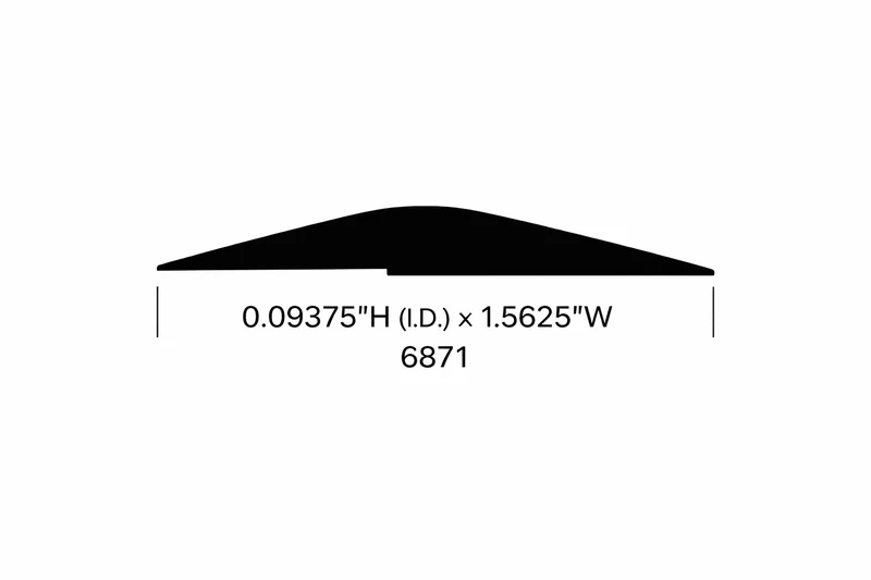 Underslung Reducer Black 6871