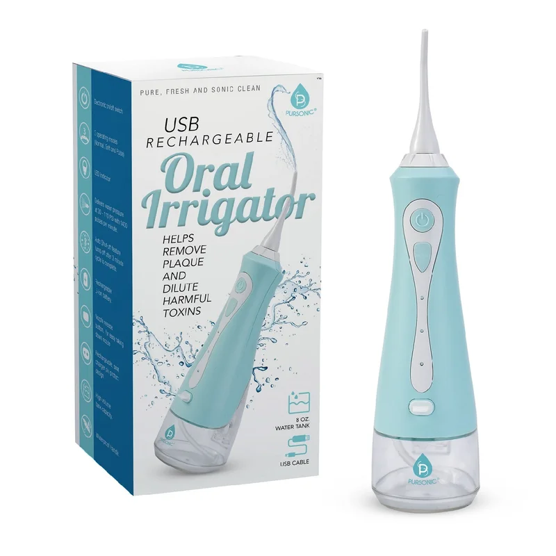 USB Rechargeable Oral Irrigator Blue