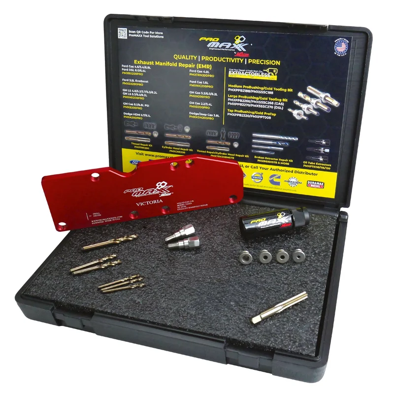 Volvo 2.0L Drive-E or VEA Exhaust Manifold Repair Kit - USA Made for XC40 XC60 XC90 & more - Victoria ProKit Plus