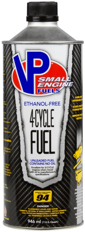 VP Racing 4-Cycle Fuel Ethanol-Free Small Engine Fuel 1 Qt.