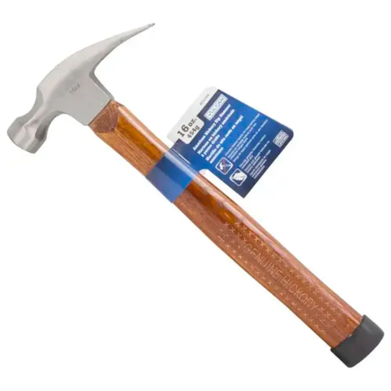 Vulcan Hickory RIP Claw Hammer Wood 16 oz 13-1/8" OAL