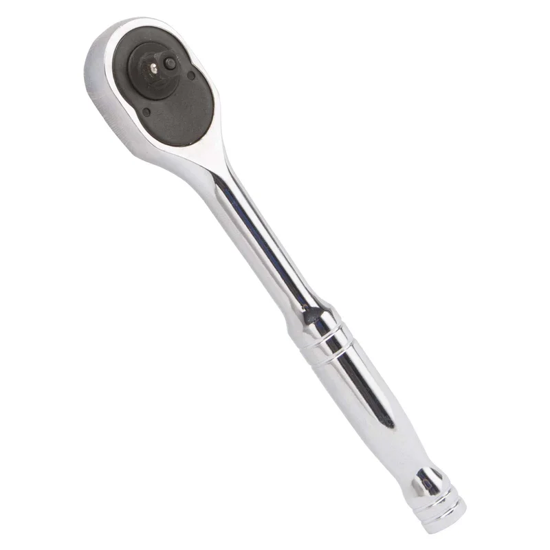 Vulcan Quick Release Ratchet Handle Chrome 5-3/4" OAL with 1/4" Drive