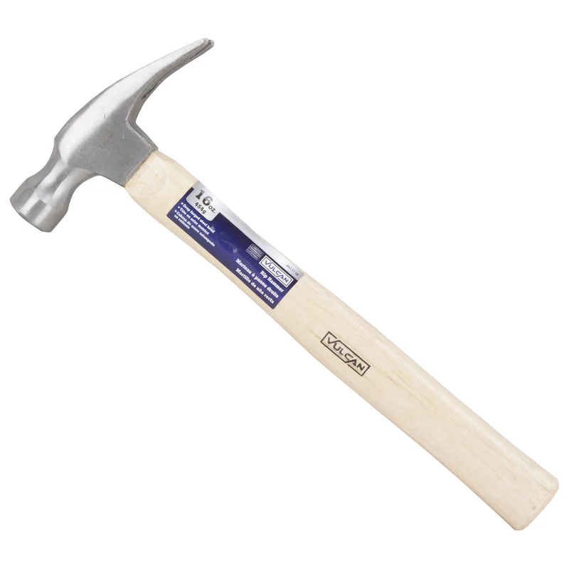 Vulcan Ripping Claw Hammer with Wood Handle 16 oz 13-1/4" OAL