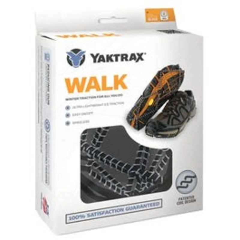 Walking Shoes, Black, Unisex Medium