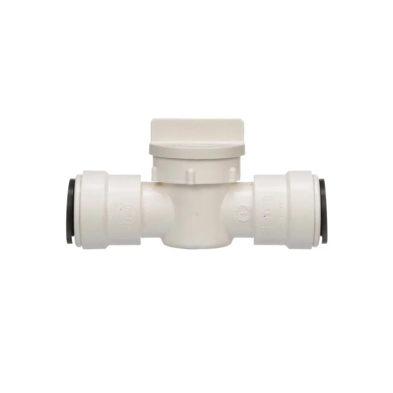 Watts P-650 Quick Connect Straight Stop Valve, 1/2 in, CTS, 250 psi, Plastic Bod