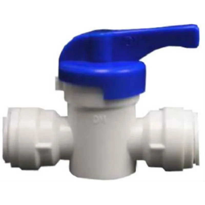 Watts PL-3011 Quick Connect Straight Ball Valve, 1/4" x 1/4"