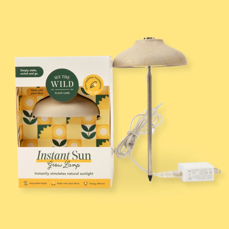 We The Wild Instant Sun Houseplant Grow Lamp Warm white